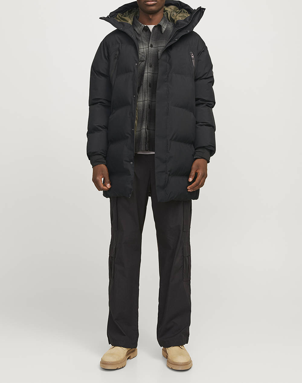 JACK&JONES JCOALPHA LONG PUFFER SN