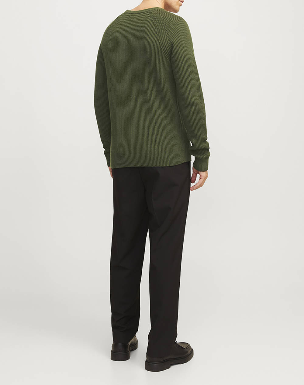 JACK&JONES JJPANNEL KNIT CREW NECK AW24