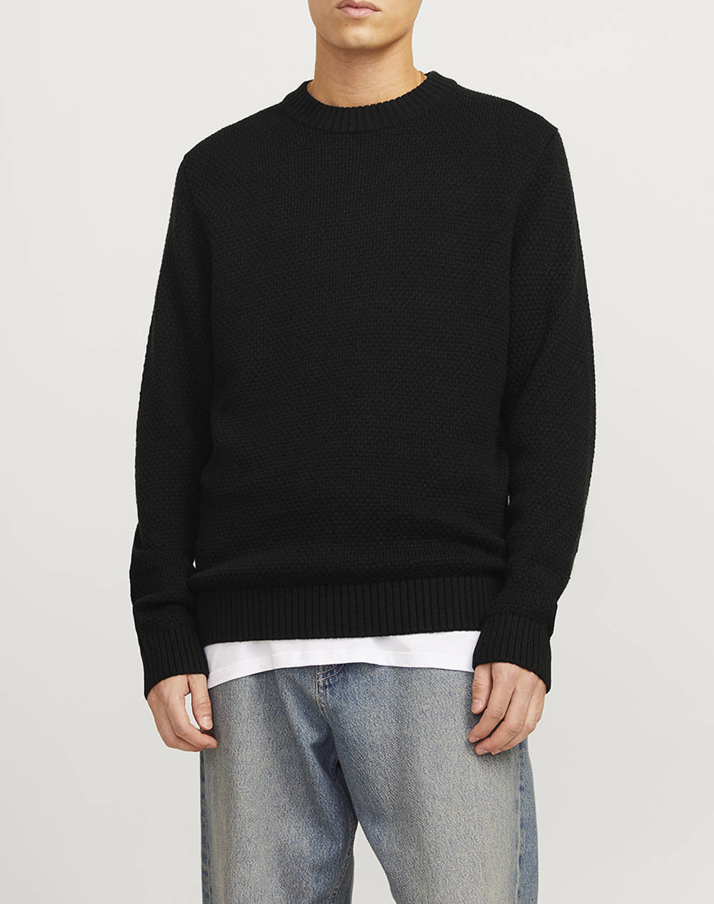 JACK&JONES JOREATON KNIT CREW NECK BF