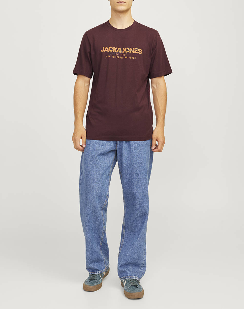 JACK&JONES JJALVIS TEE SS CREW NECK