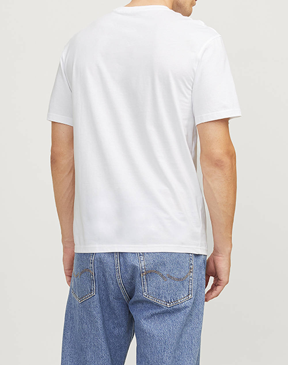 JACK&JONES JORBUSHWICK BOX TEE SS CREW NECK LN