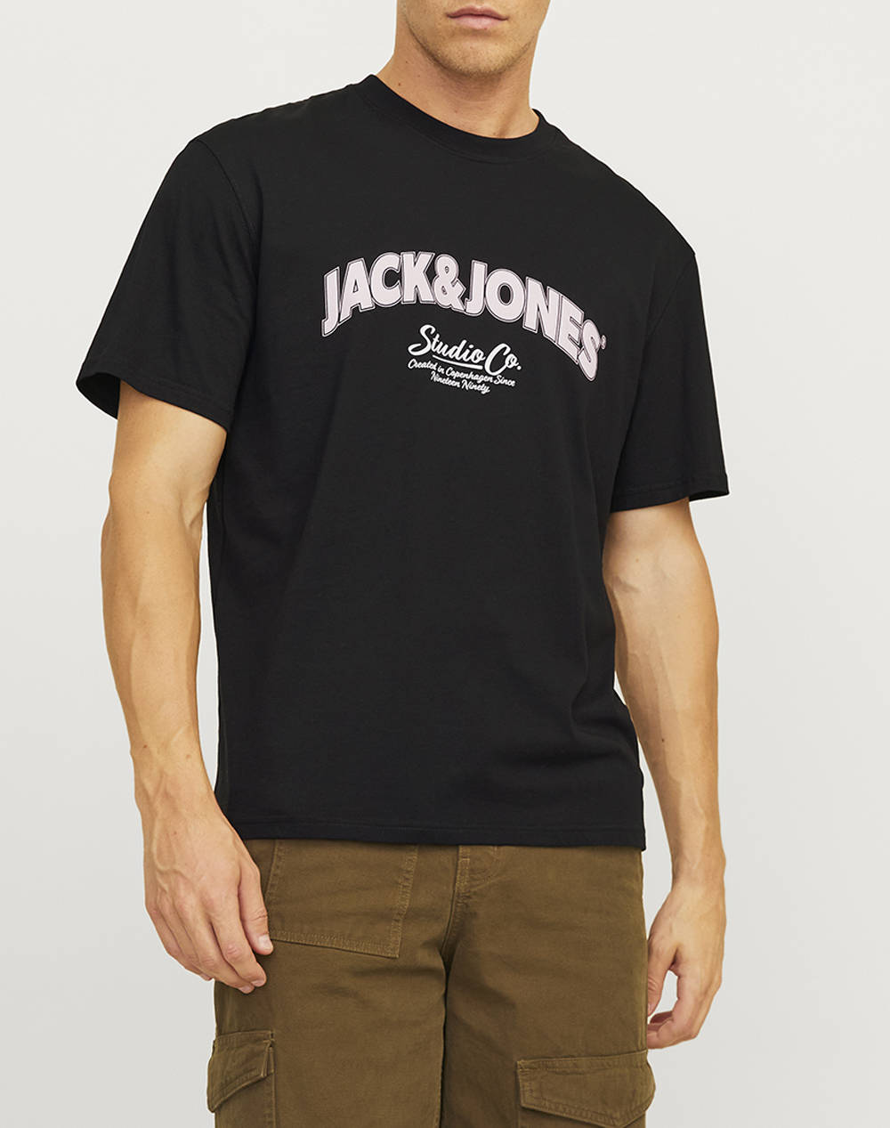 JACK&JONES JORBRONX ARCH BIG TEE SS CREW NECK LN