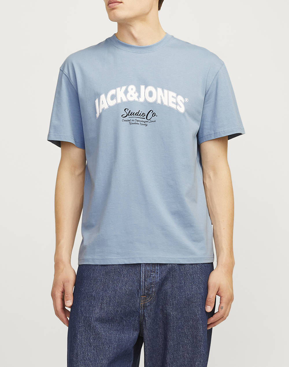 JACK&JONES JORBRONX ARCH BIG TEE SS CREW NECK LN