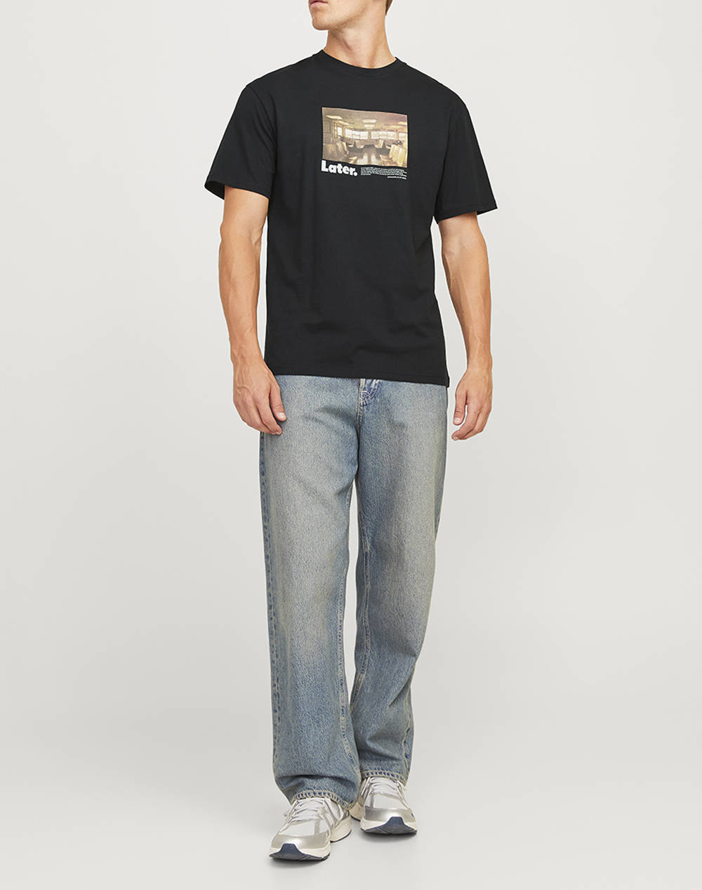 JACK&JONES JORBRONX PHOTO TEE SS CREW NECK