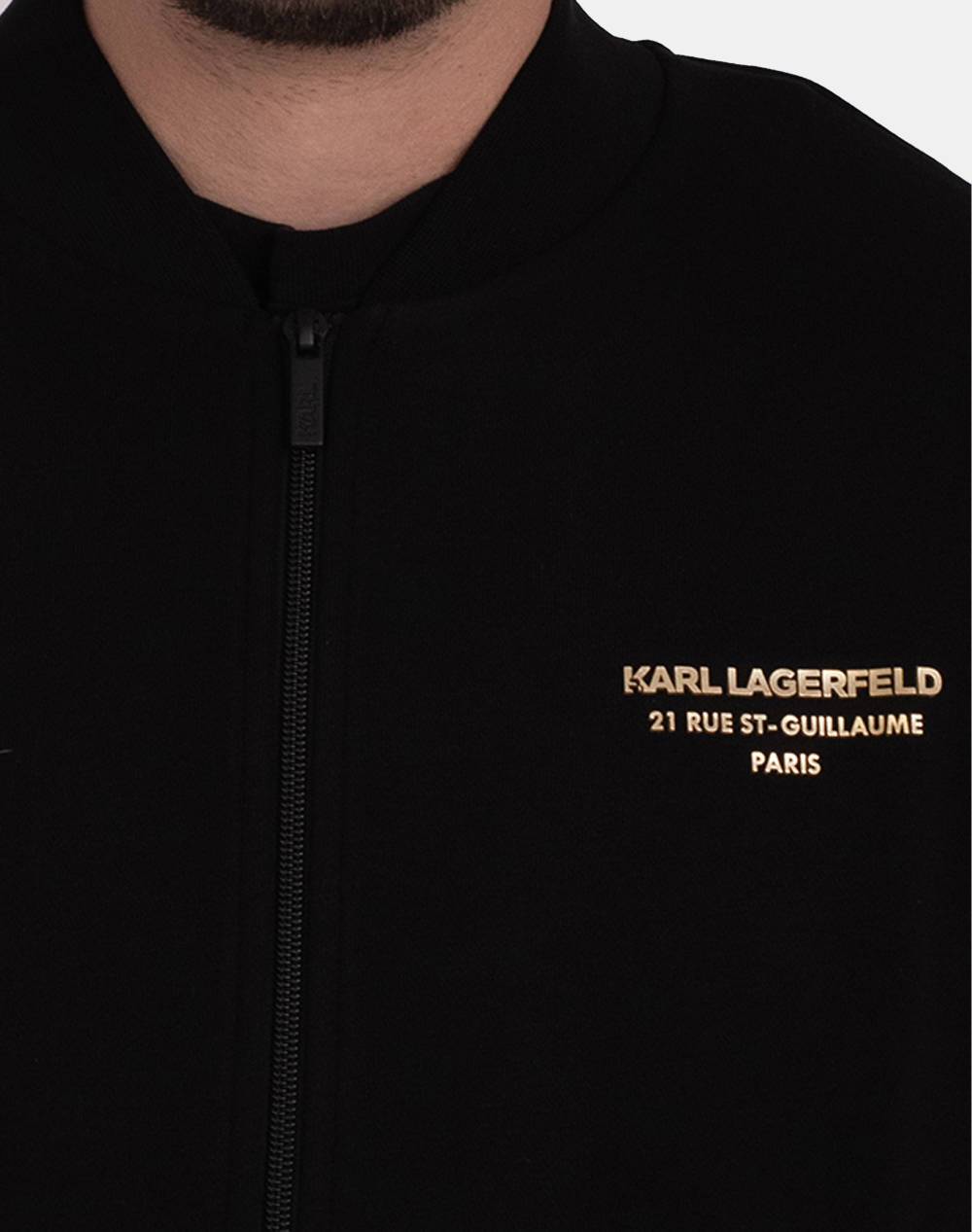 KARL LAGERFELD SWEAT ZIP JACKET