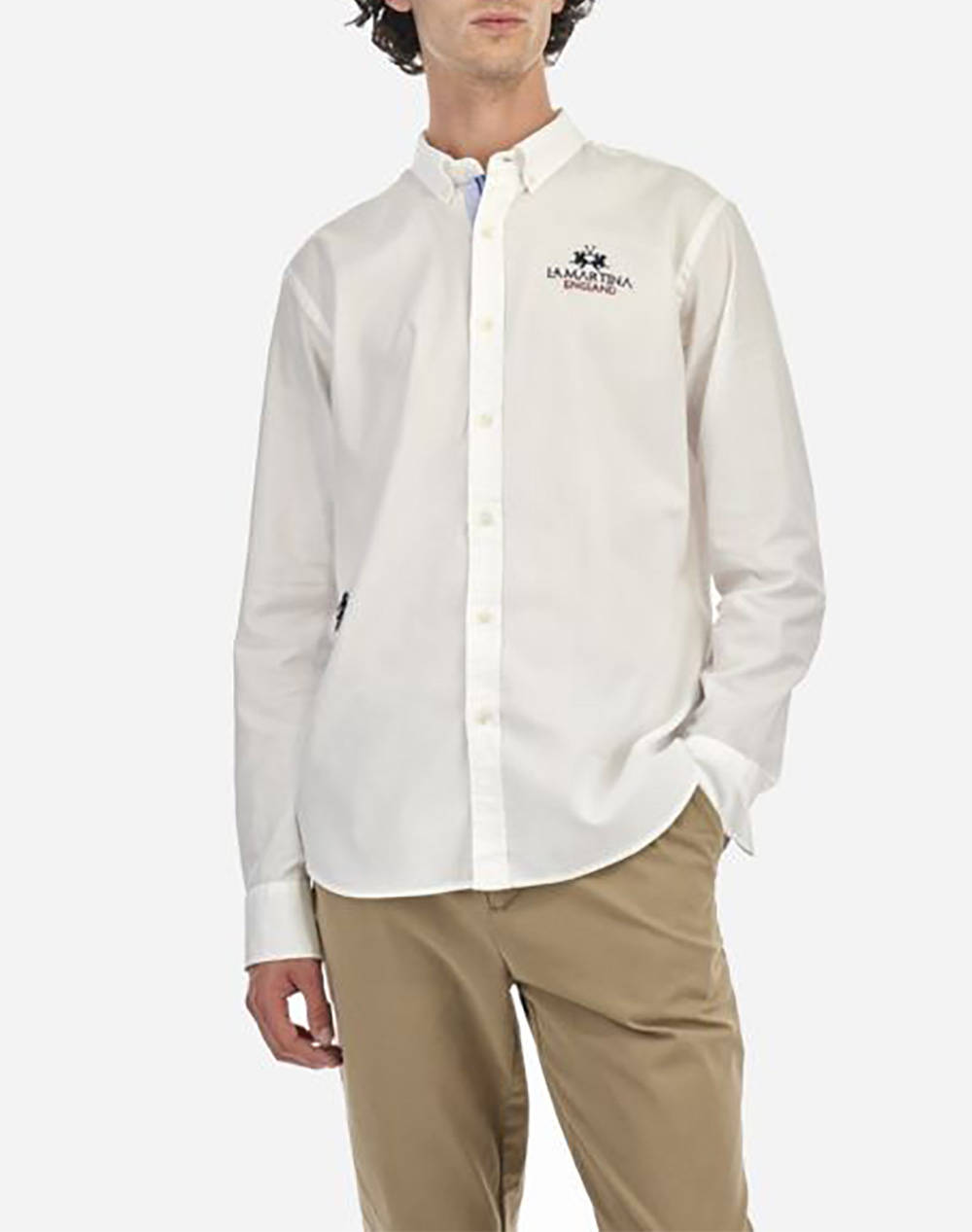 LA MARTINA РИЗА MM MAN SHIRT SEMI OXFORD