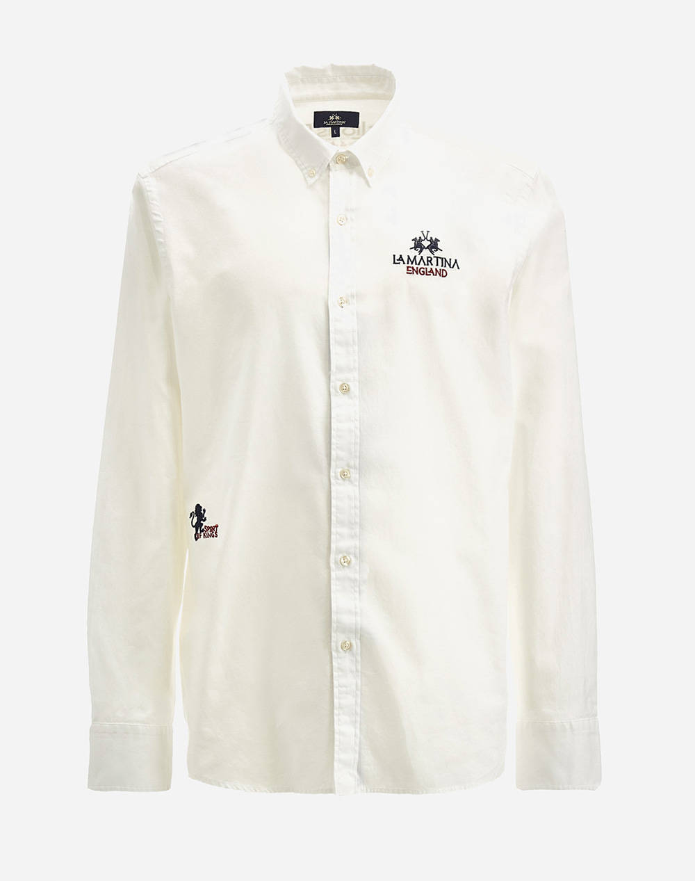 LA MARTINA РИЗА MM MAN SHIRT SEMI OXFORD