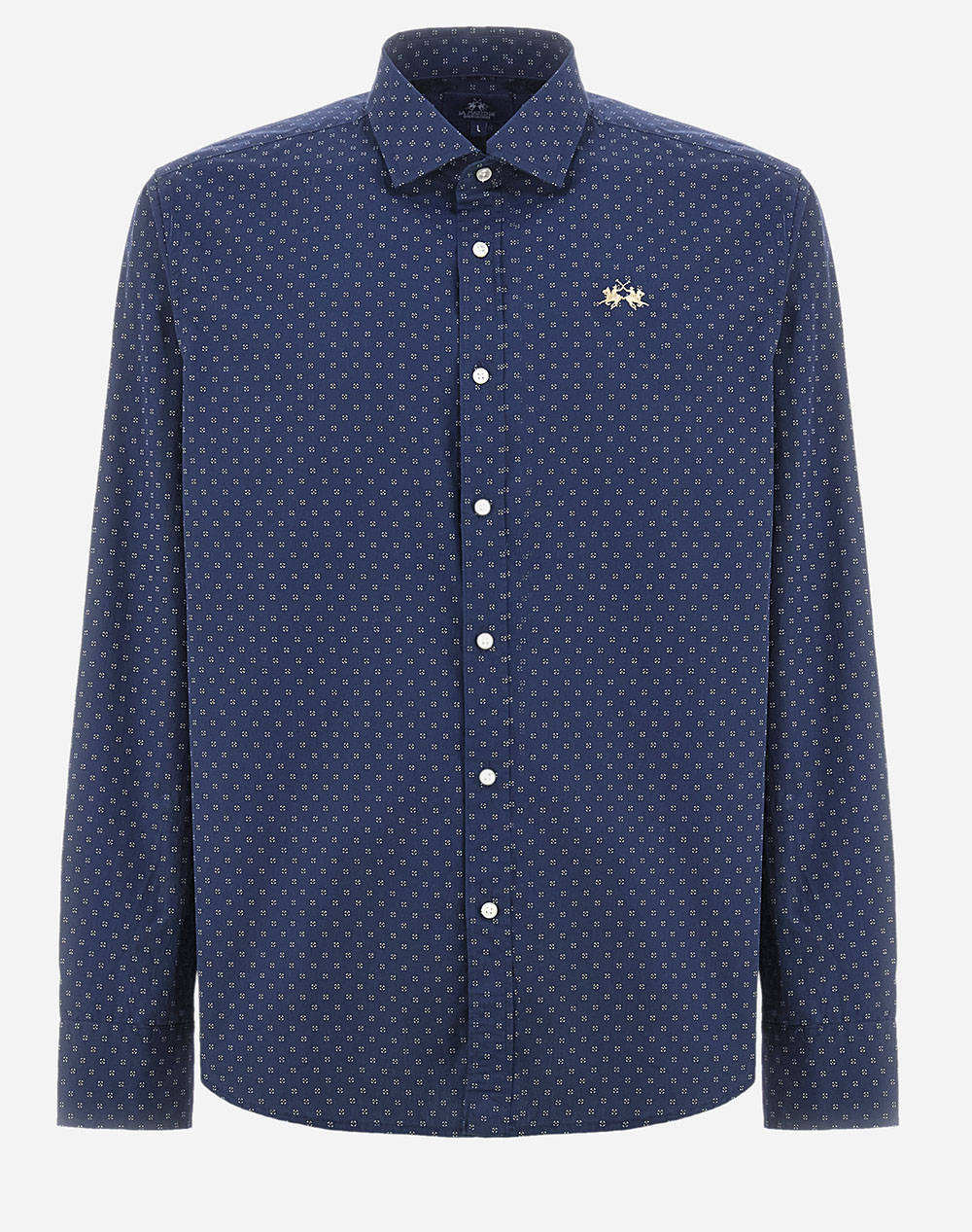 LA MARTINA РИЗА MM MAN SHIRT BASIC ALL OVER PRINT