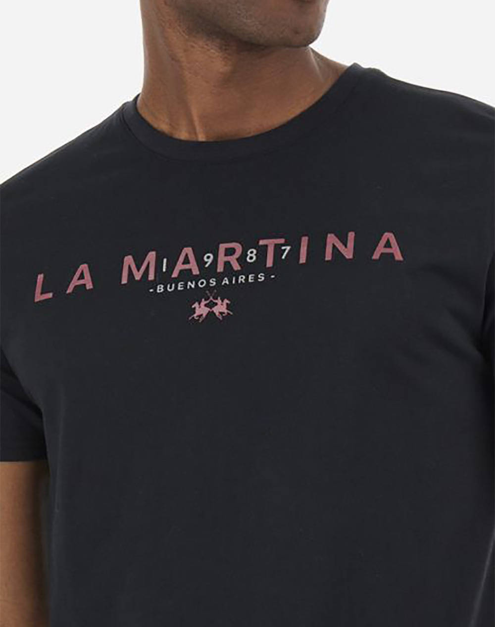 LA MARTINA BLOUSE T-SHIRT ΚΜ MAN T-SHIRT JERSEY