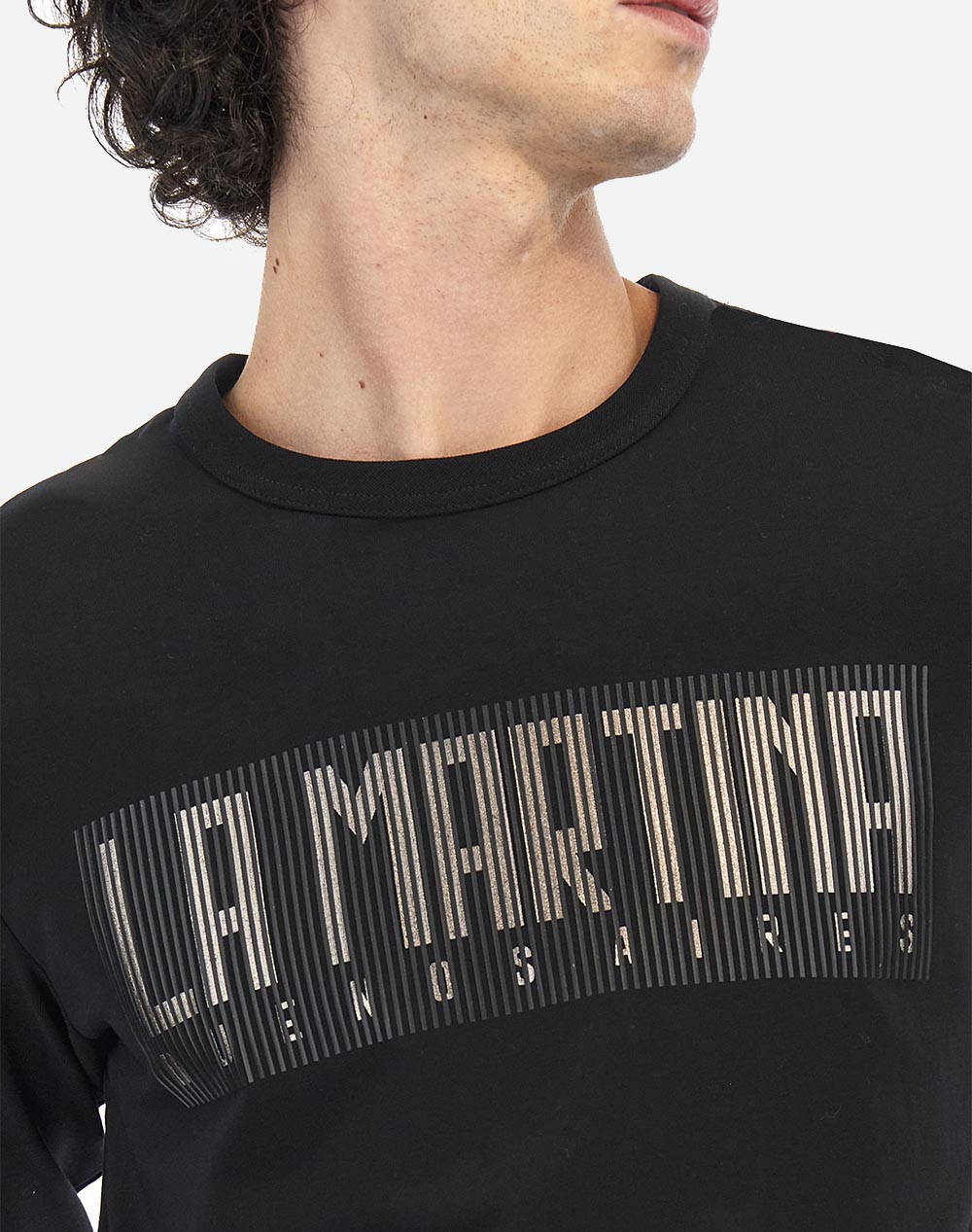 LA MARTINA БЛУЗА T-SHIRT MMMAN S/S T-SHIRT JERSEY SILKY F