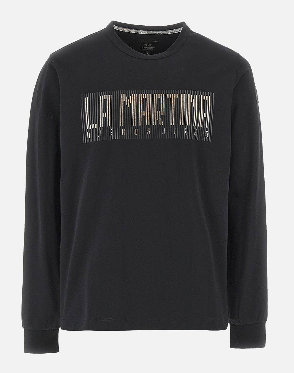 LA MARTINA БЛУЗА T-SHIRT MMMAN S/S T-SHIRT JERSEY SILKY F