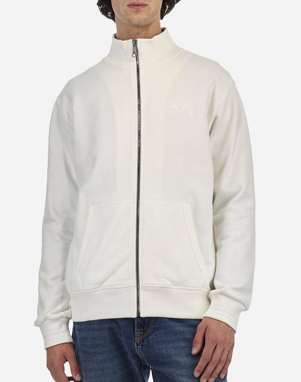 LA MARTINA ЖИЛЕТАК MMMAN FULL ZIP SWEATSHIRT BRUSHE