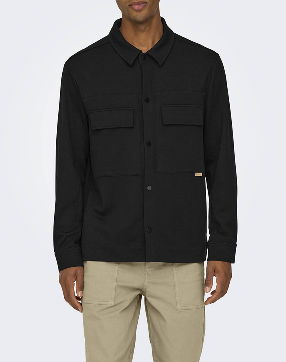 ONLY& SONS ONSJAKE PIQUE JERSEY OVERSHIRT