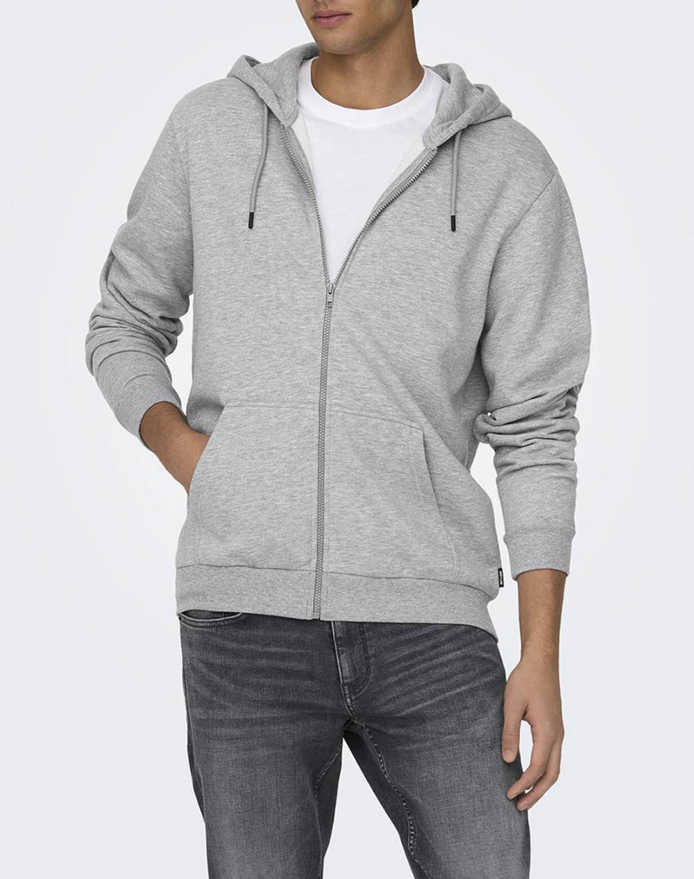 ONLY&SONS ONSCERES ZIP THR. HOODIE SWEAT NOOS