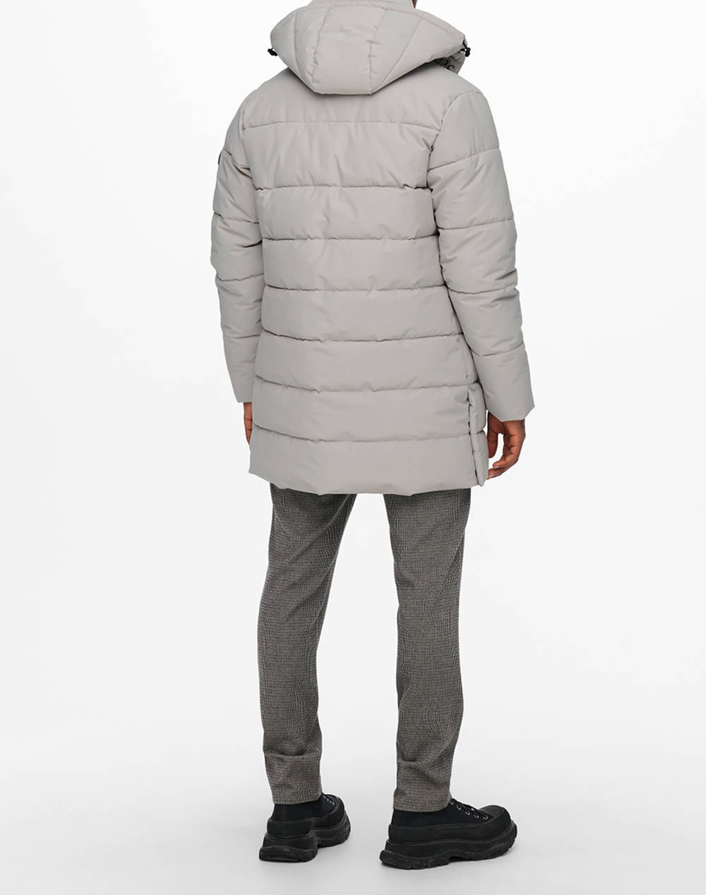 ONLY&SONS ONSCARL LIFE LONG QUILTED COAT OTW NOOS