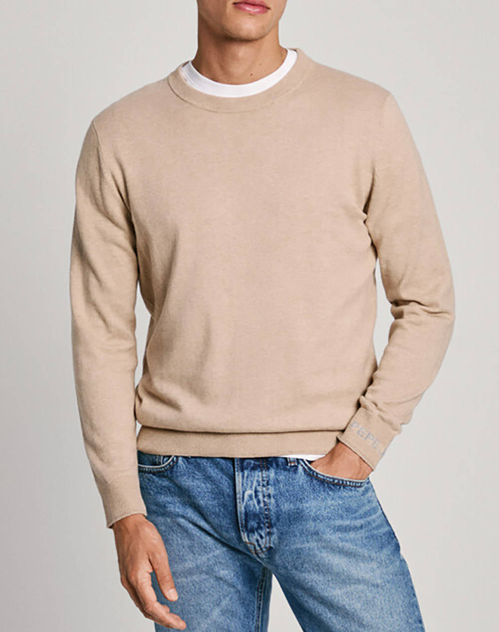 PEPE JEANS DROP 2 NEW ANDRE CREW NECK MENS KNIT