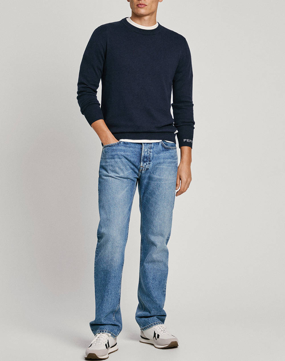 PEPE JEANS DROP 2 NEW ANDRE CREW NECK MENS KNIT