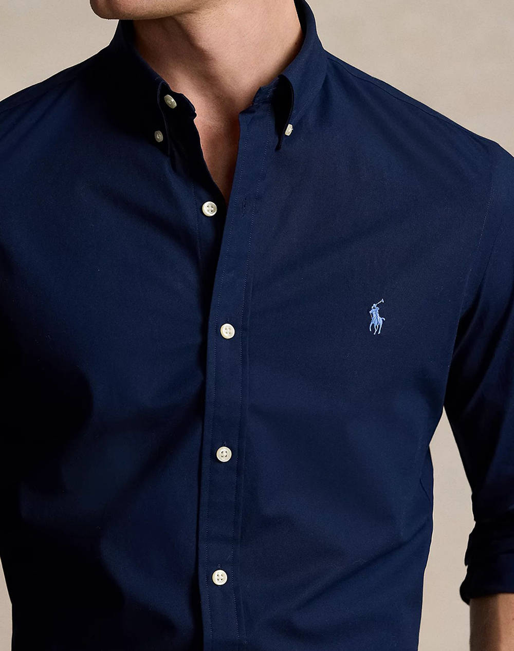 RALPH LAUREN SLBDPPCS-LONG SLEEVE-SPORT SHIRT