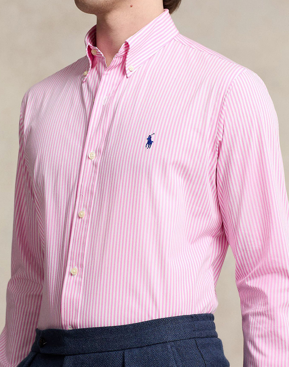 RALPH LAUREN SLBDPPCS-LONG SLEEVE-SPORT SHIRT