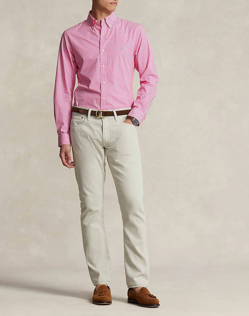 RALPH LAUREN CUBDPPCS-LONG SLEEVE-SPORT SHIRT