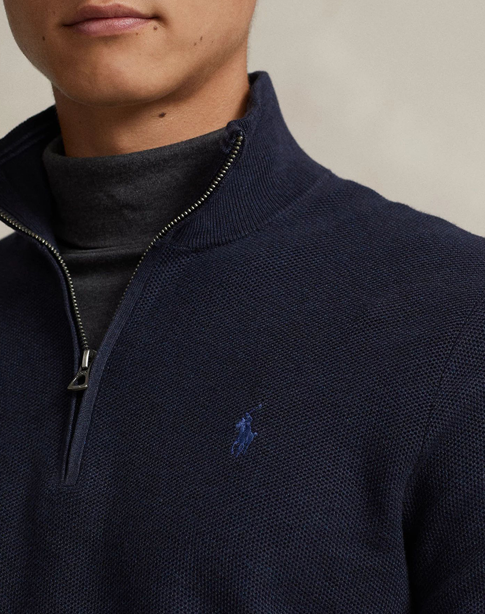 RALPH LAUREN LS HZ-LONG SLEEVE-PULLOVER