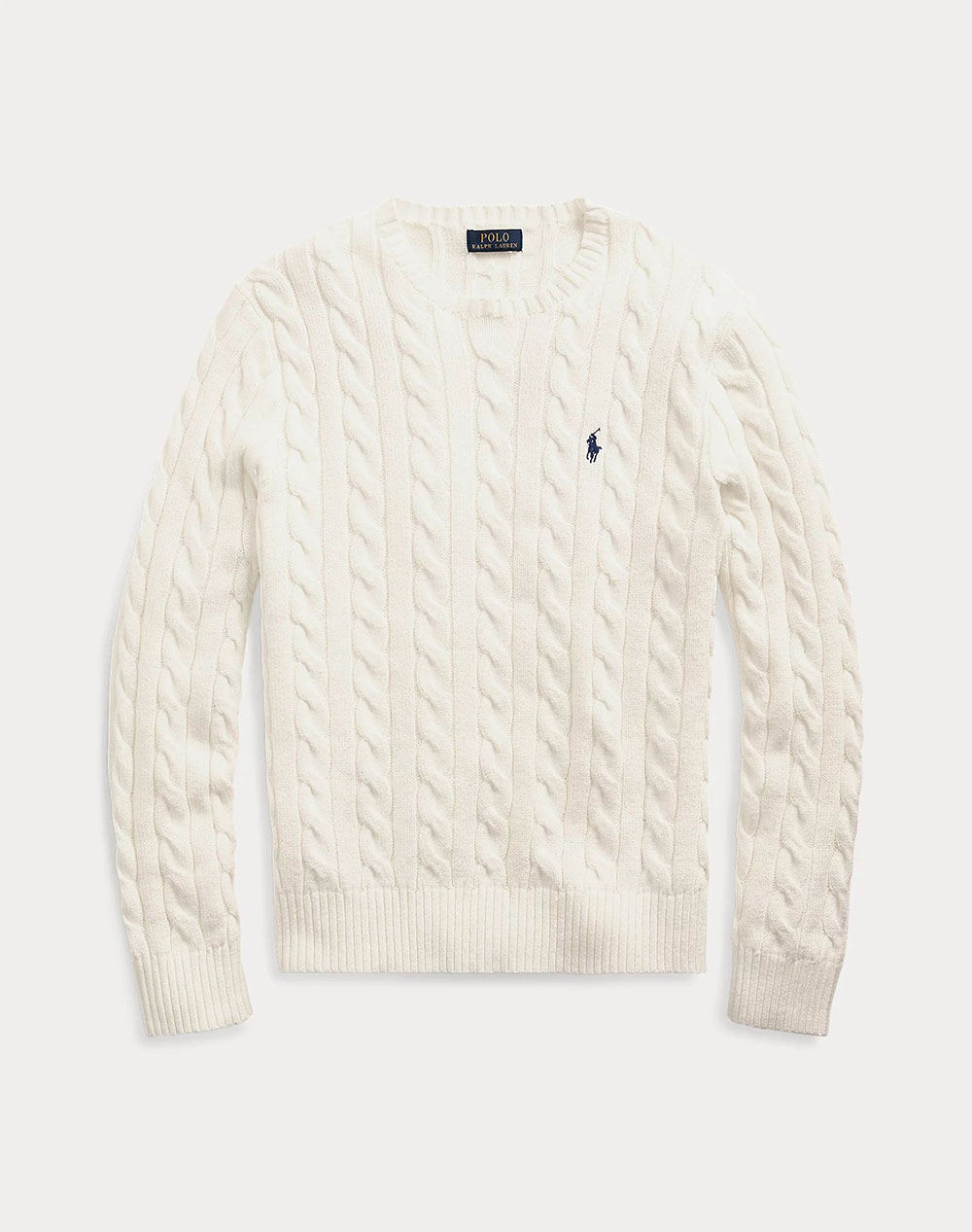 RALPH LAUREN LS DRIVER CN-LONG SLEEVE-PULLOVER