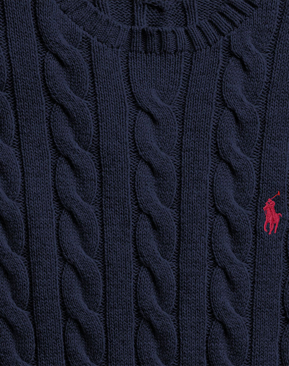 RALPH LAUREN LS DRIVER CN-LONG SLEEVE-PULLOVER