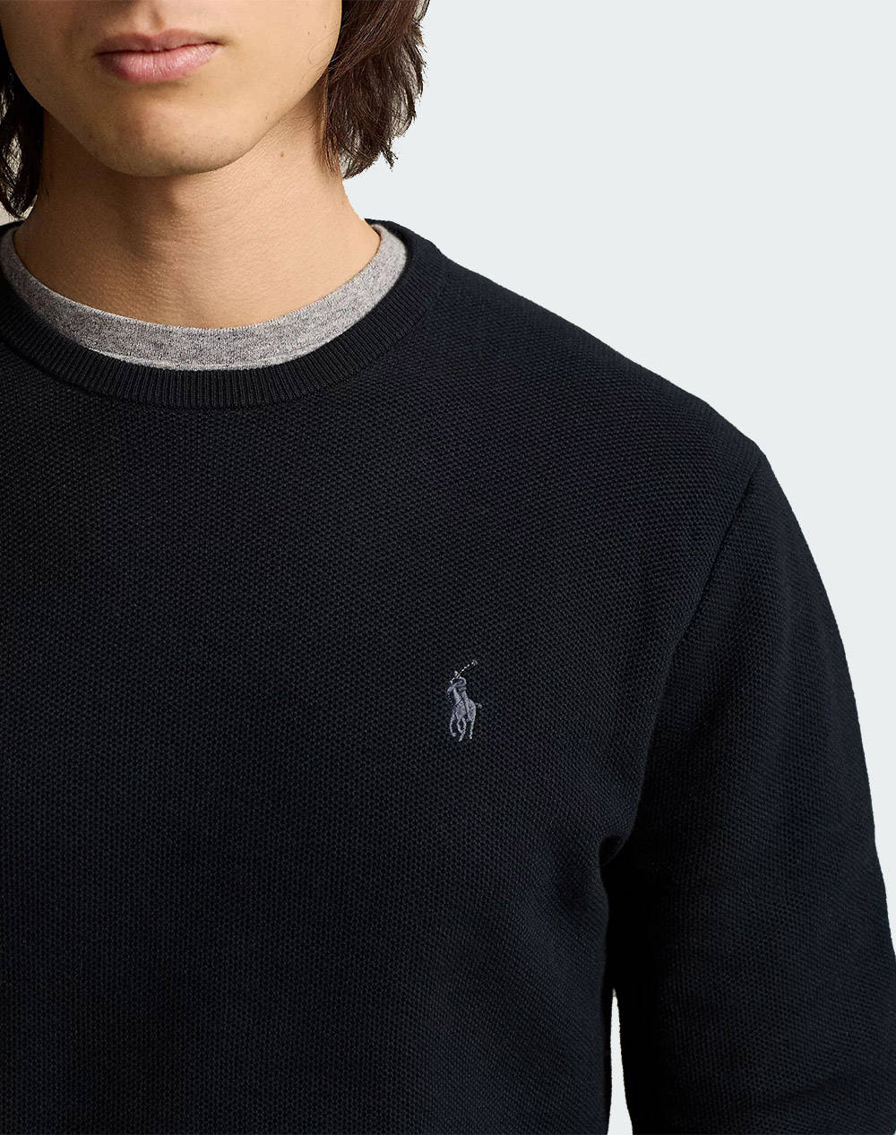 RALPH LAUREN LSTXTCNPP-LONG SLEEVE-PULLOVER