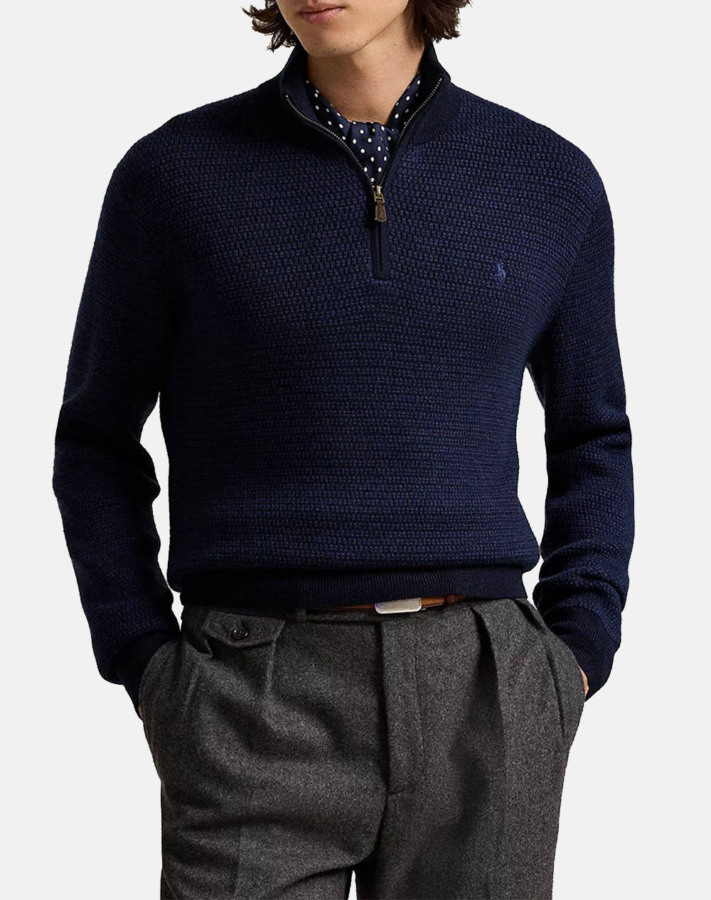 RALPH LAUREN LSTXTHZMNPP-LONG SLEEVE-PULLOVER