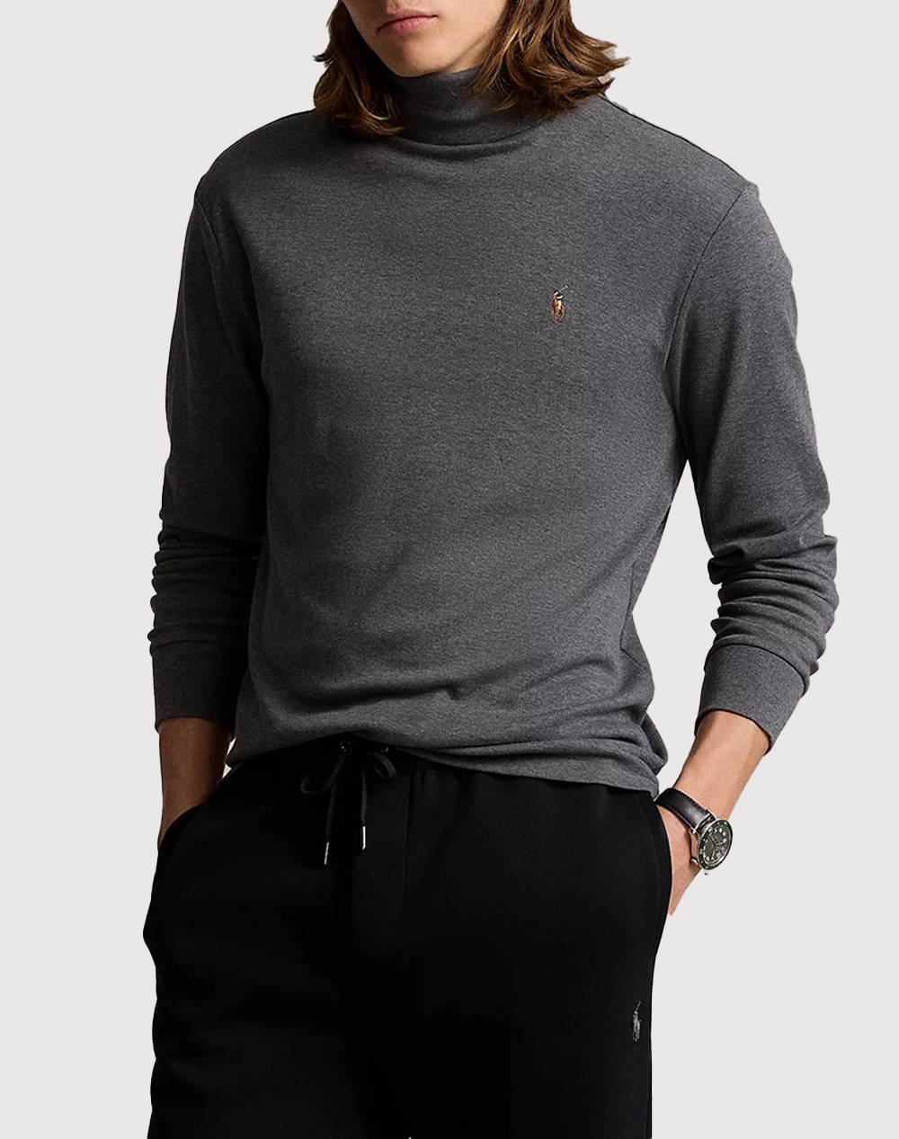 RALPH LAUREN LSTURTLEM1-LONG SLEEVE-KNIT