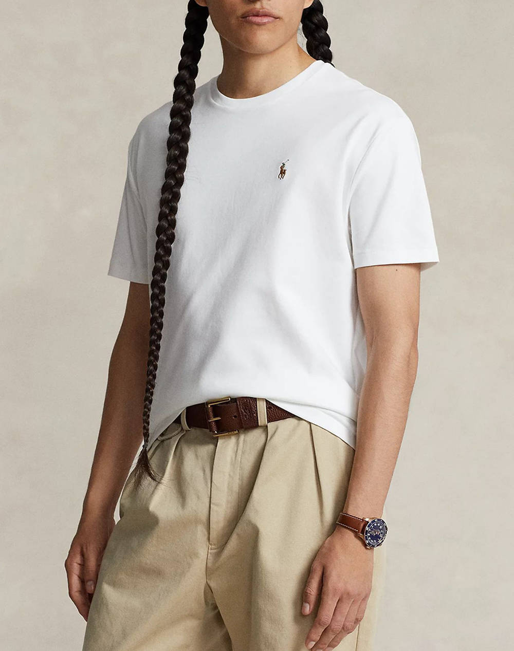 RALPH LAUREN SSCNCMSLM1-SHORT SLEEVE-T-SHIRT