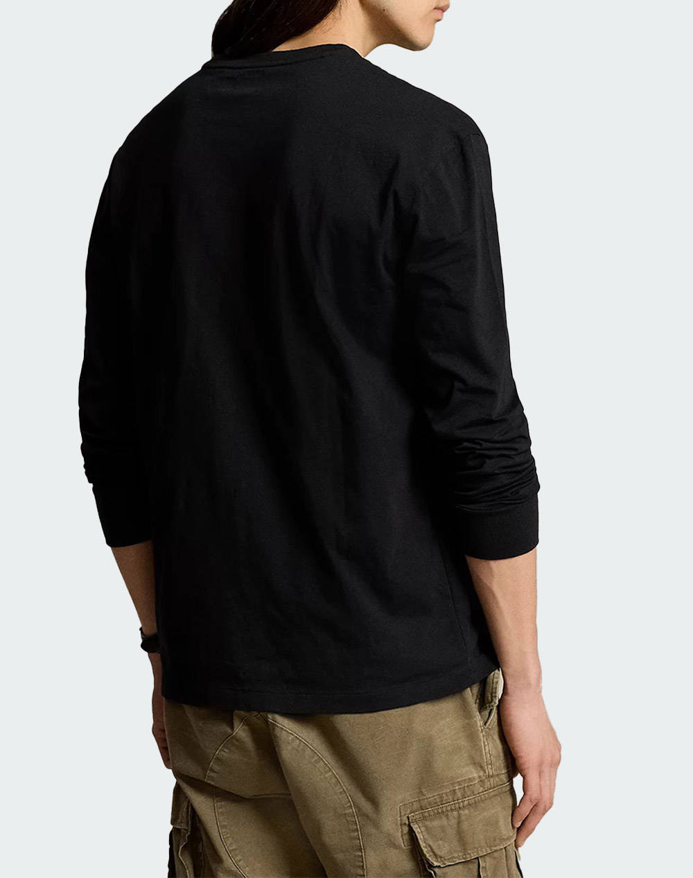 RALPH LAUREN LSCNCLSM5-LONG SLEEVE-T-SHIRT