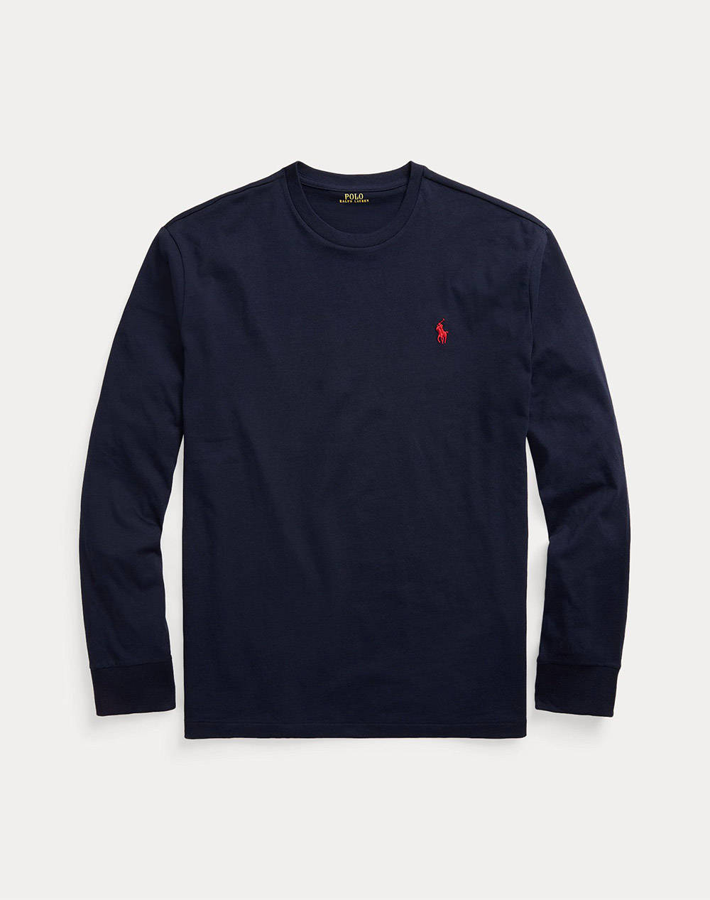 RALPH LAUREN LSCNCLSM5-LONG SLEEVE-T-SHIRT