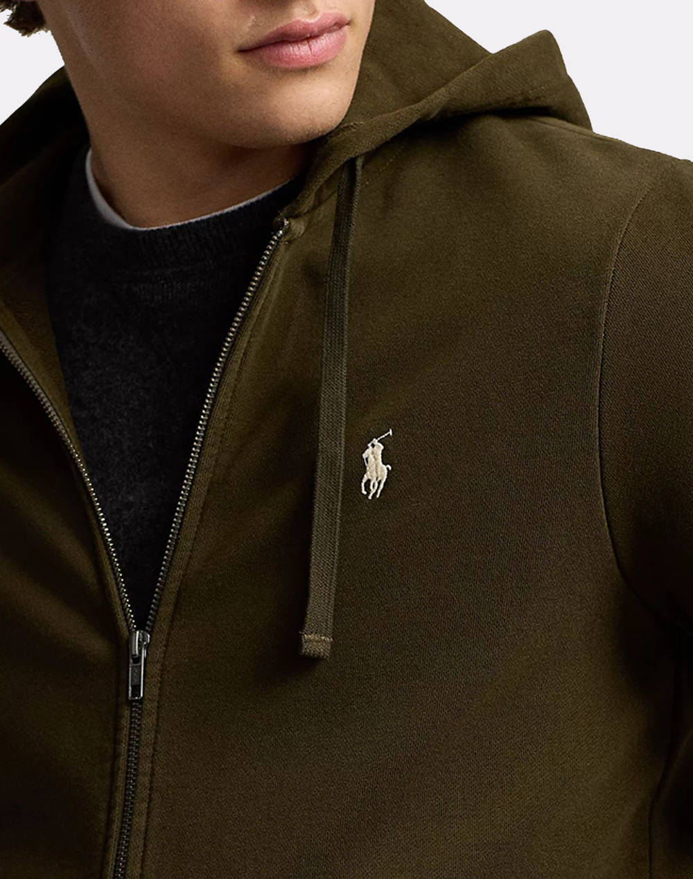 RALPH LAUREN LSFZHOODM4-LONG SLEEVE-SWEATSHIRT