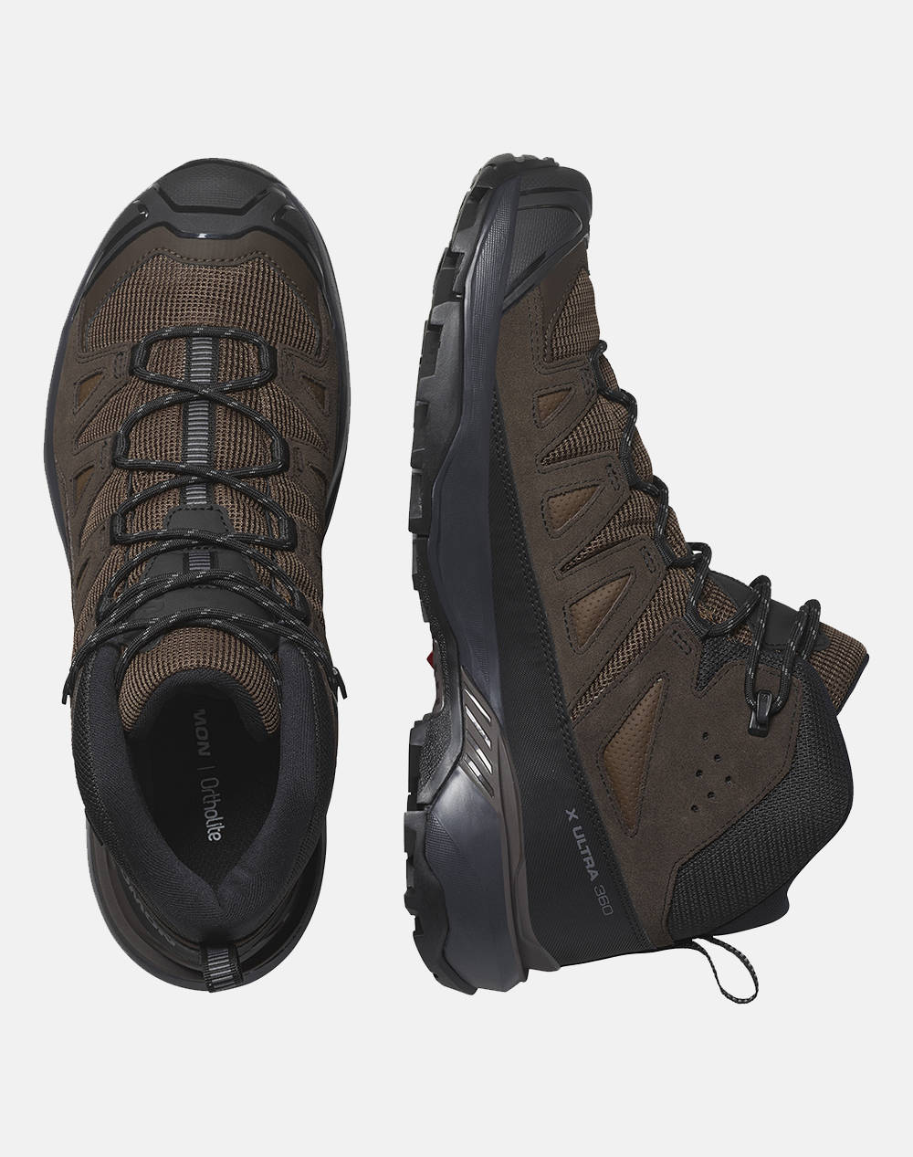 SALOMON HIKING & MULTIFUNC. - X ULTRA X ULTRA 360 LTR MID GTX DARK EARTH / DELICIOSO / CASTLEROCK MENS SHOE