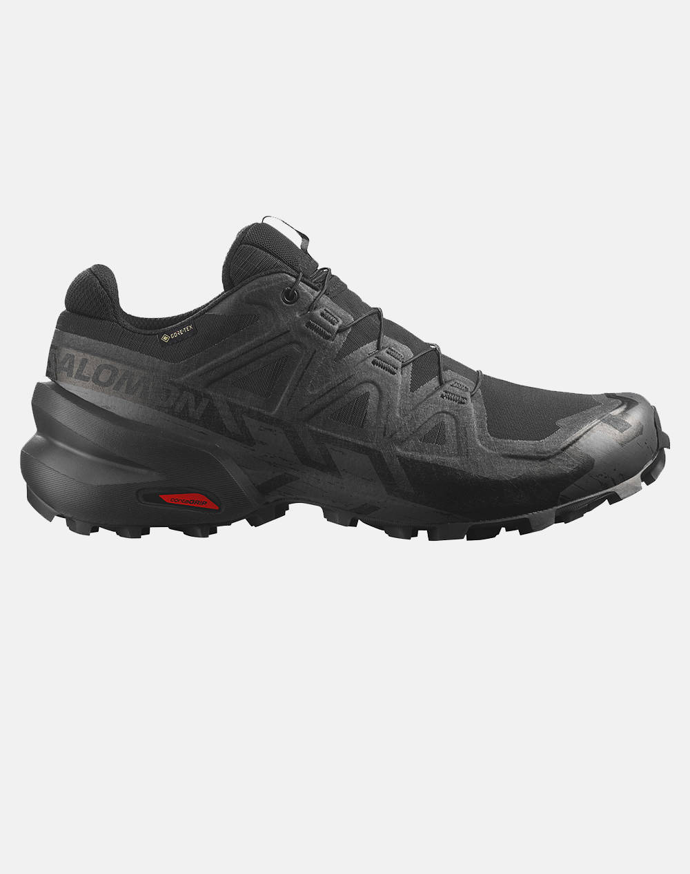 SALOMON TRAIL RUNNING - CROSS SPEEDCROSS 6 GTX BLACK / BLACK / PHANTOM SHOE