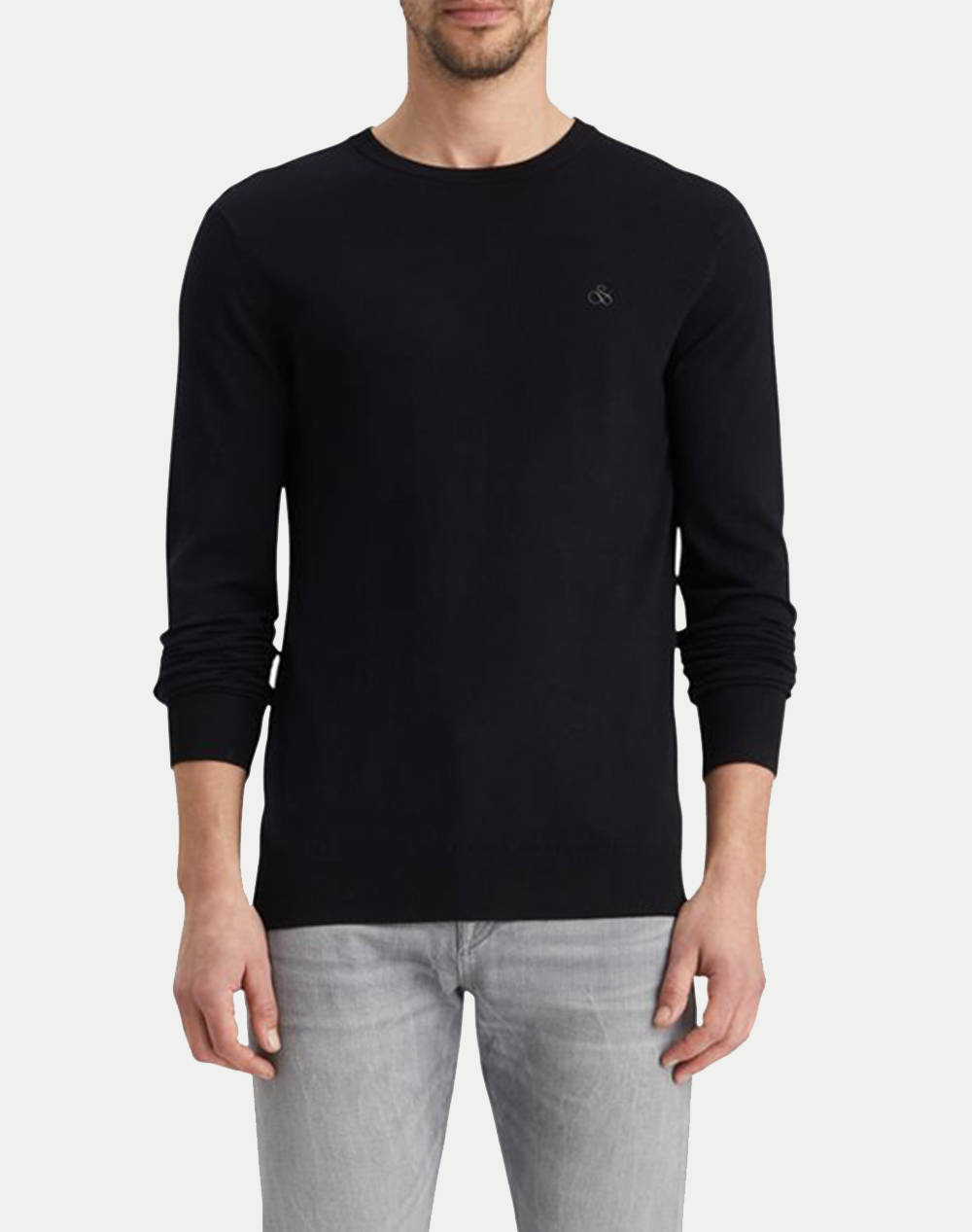 SCOTCH&SODA CORE - VISCOSE PULLOVER CREWNECK