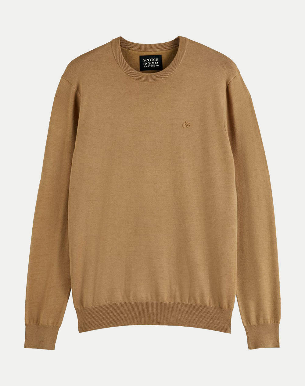 SCOTCH&SODA CORE - VISCOSE PULLOVER CREWNECK