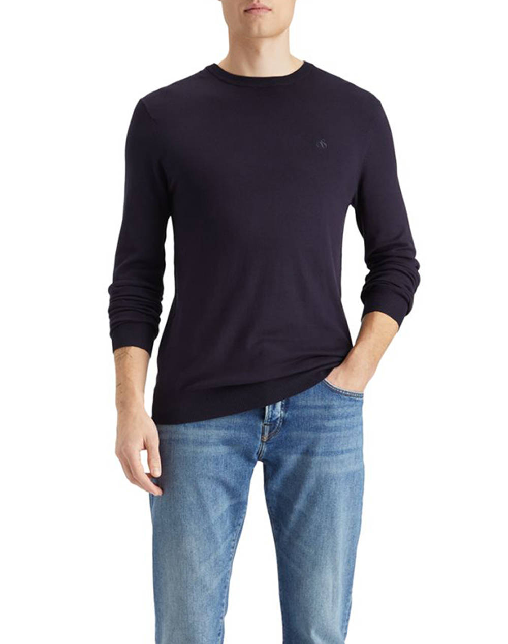 SCOTCH&SODA CORE - VISCOSE PULLOVER CREWNECK