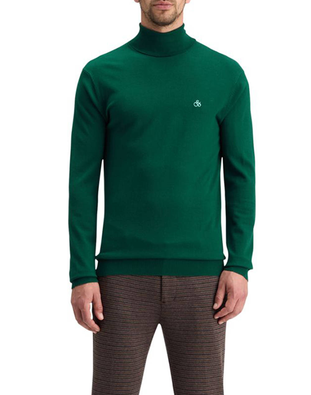 SCOTCH&SODA TURTLENECK VISCOSE SWEATER