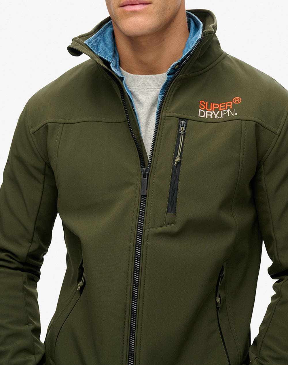 SUPERDRY D2 SDCD SOFTSHELL TREKKER TRACK JACKET Мъжко яке