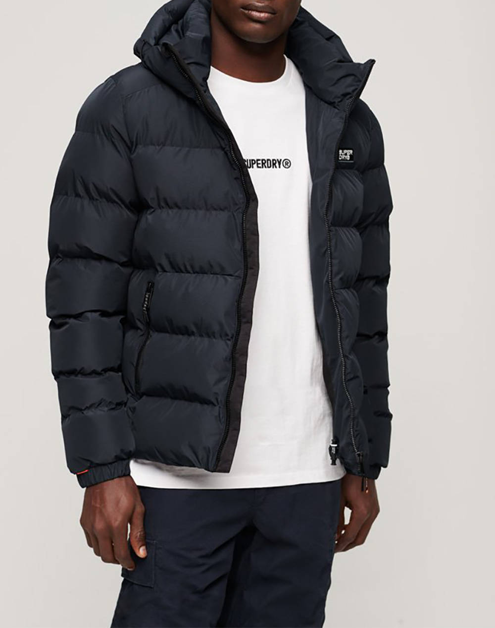 SUPERDRY D2 SDCD HOODED SPORTS PUFFER JACKET МЪЖКО ЯКЕ