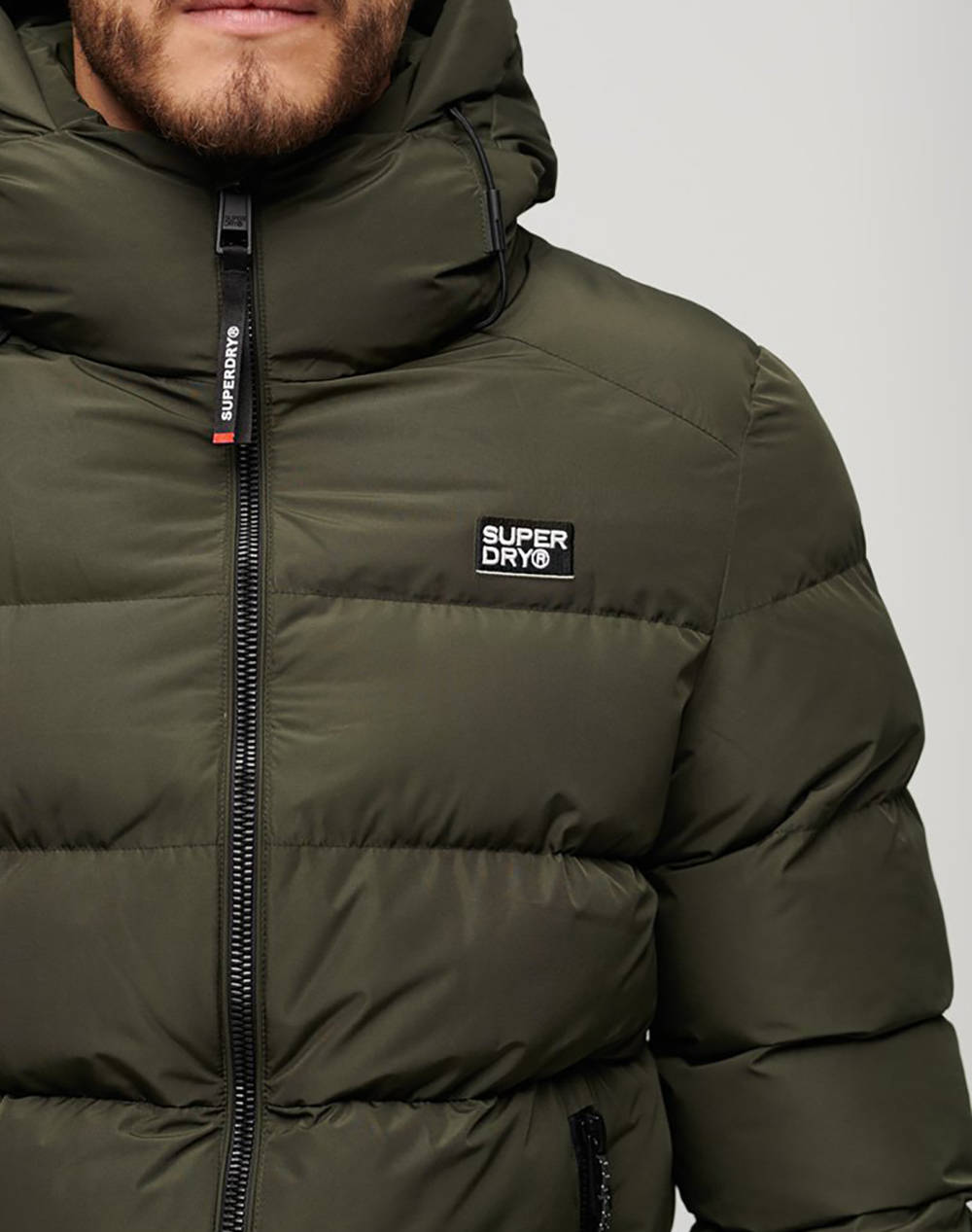 SUPERDRY D2 SDCD HOODED SPORTS PUFFER JACKET МЪЖКО ЯКЕ