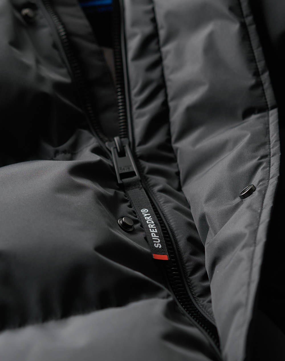 SUPERDRY D2 SDCD HOODED 5 BAFFLE SPORTS PUFFER МЪЖКО ЯКЕ