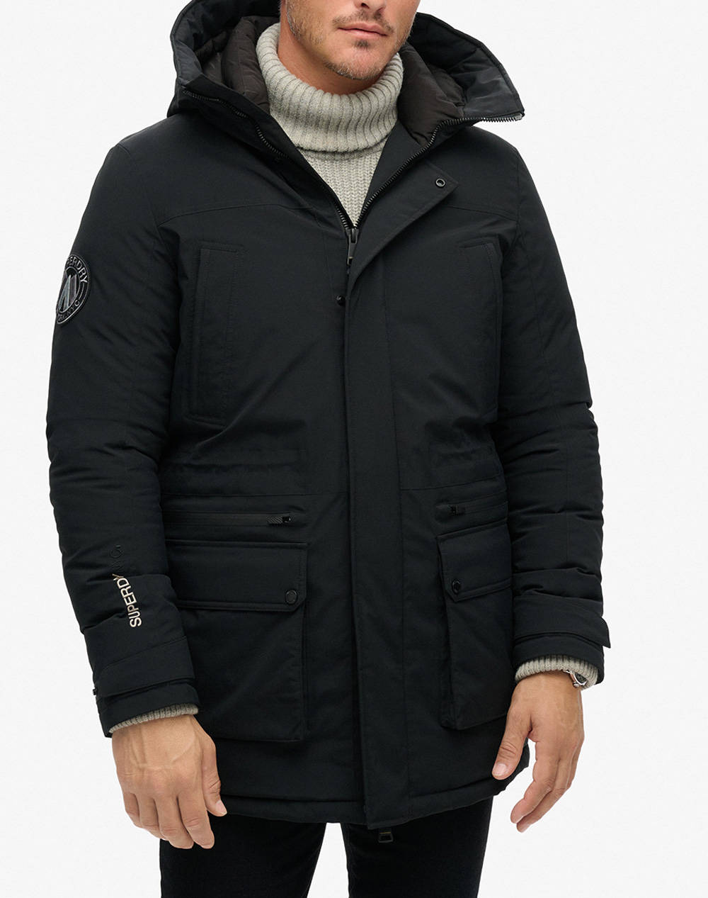 SUPERDRY D3 OVIN CITY PADDED PARKA JACKET МЪЖКО ЯКЕ