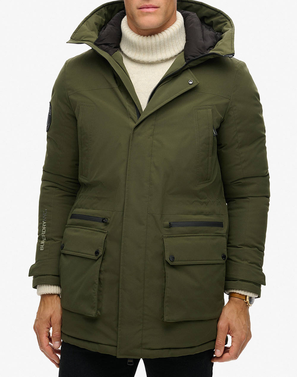 SUPERDRY D3 OVIN CITY PADDED PARKA JACKET МЪЖКО ЯКЕ