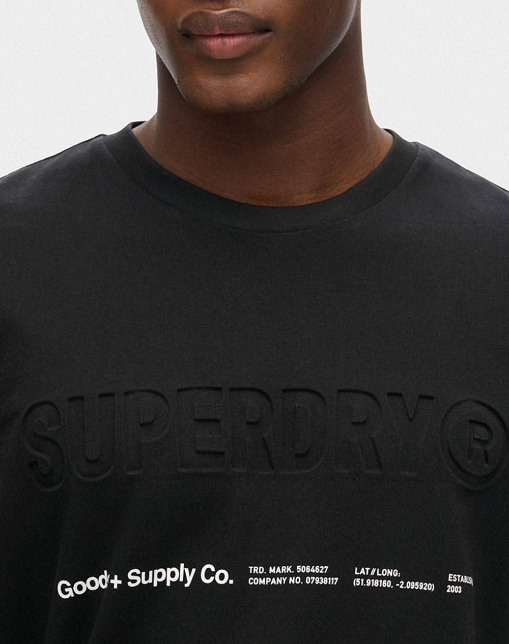 SUPERDRY D2 SDCD UTILITY SPORT LOGO LOOSE TEE MENS T-SHIRT