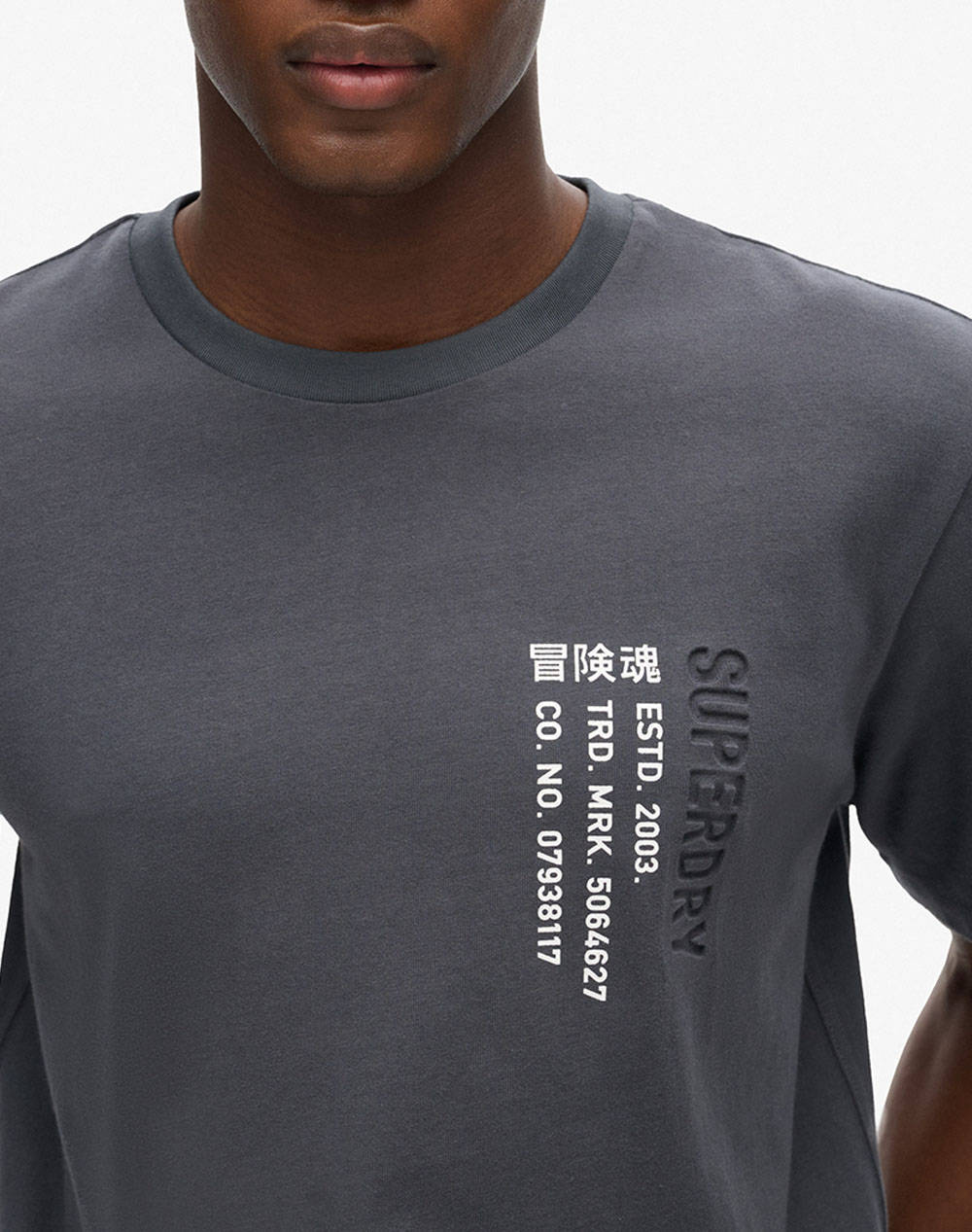 SUPERDRY D2 SDCD UTILITY SPORT LOGO LOOSE TEE MENS T-SHIRT