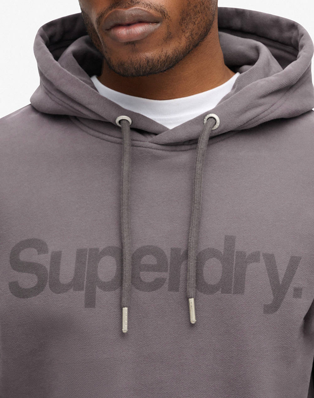 SUPERDRY ADLTS D1 SDCD CORE LOGO CITY LOOSE HOOD MENS SWEATSHIRT