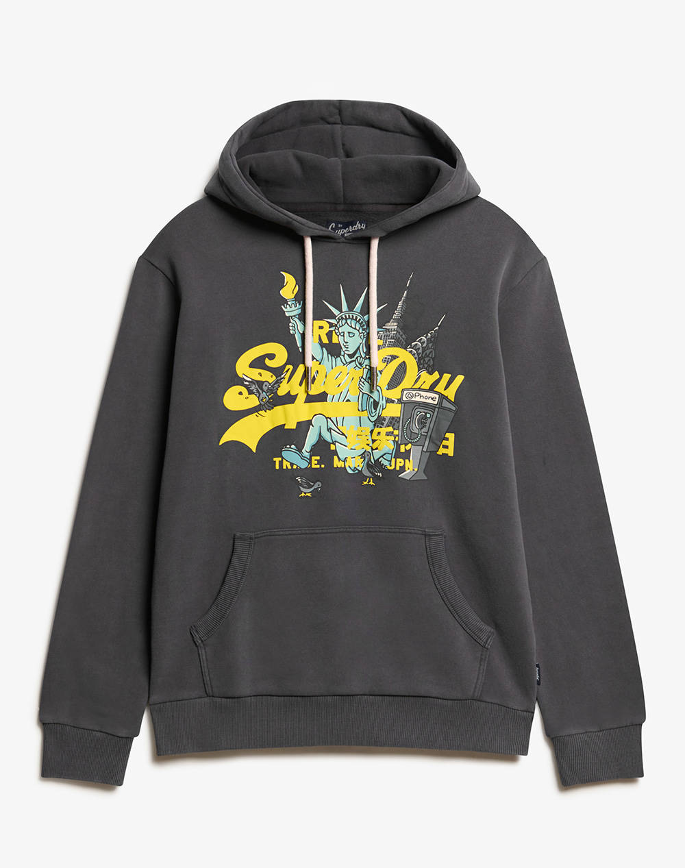 SUPERDRY D1 OVIN NEW YORK VL GRAPHIC HOODIE MENS SWEATSHIRT